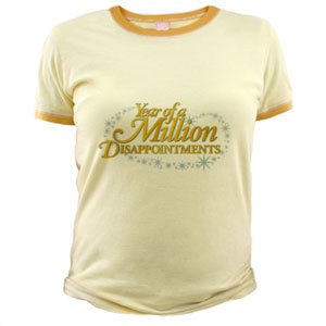 Year of a Million Disappointments Jr. Ringer T-Shirt